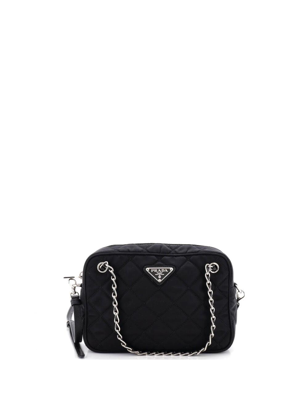 Prada Camera Bag Quilted Tessuto Small #382580P12B